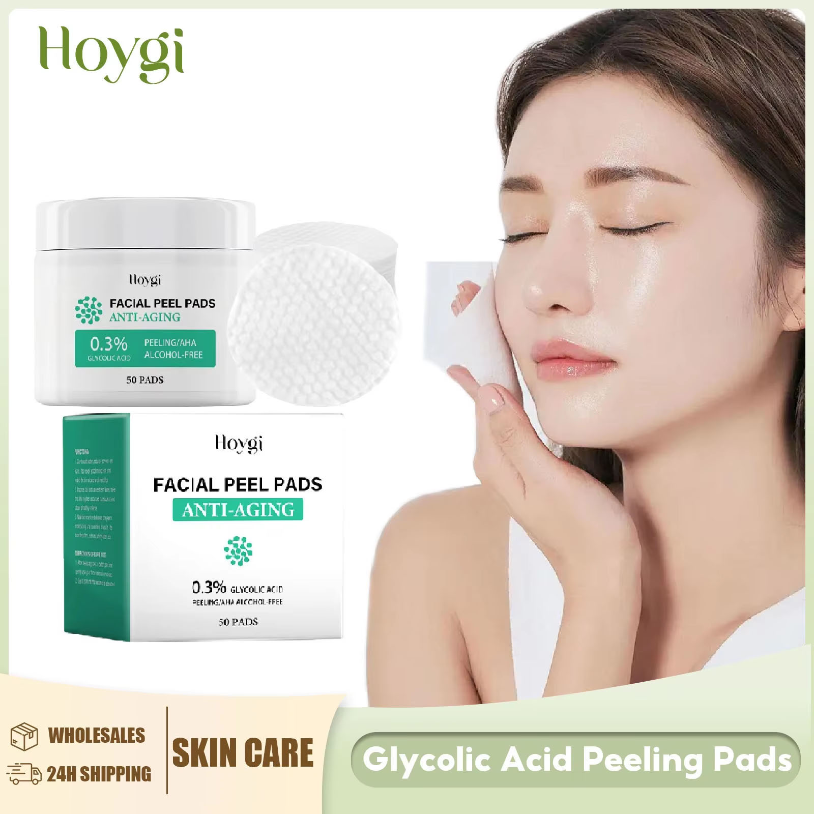Salicylic Acid Blackhead Remover - 글리콜산 코튼 패드 수축 모공 블랙헤드