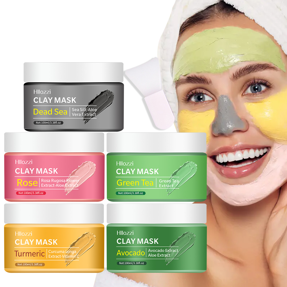 Green Tea Cleansing Clay Mask - 100ml 로즈 페이셜 클렌징 머드 마스크
