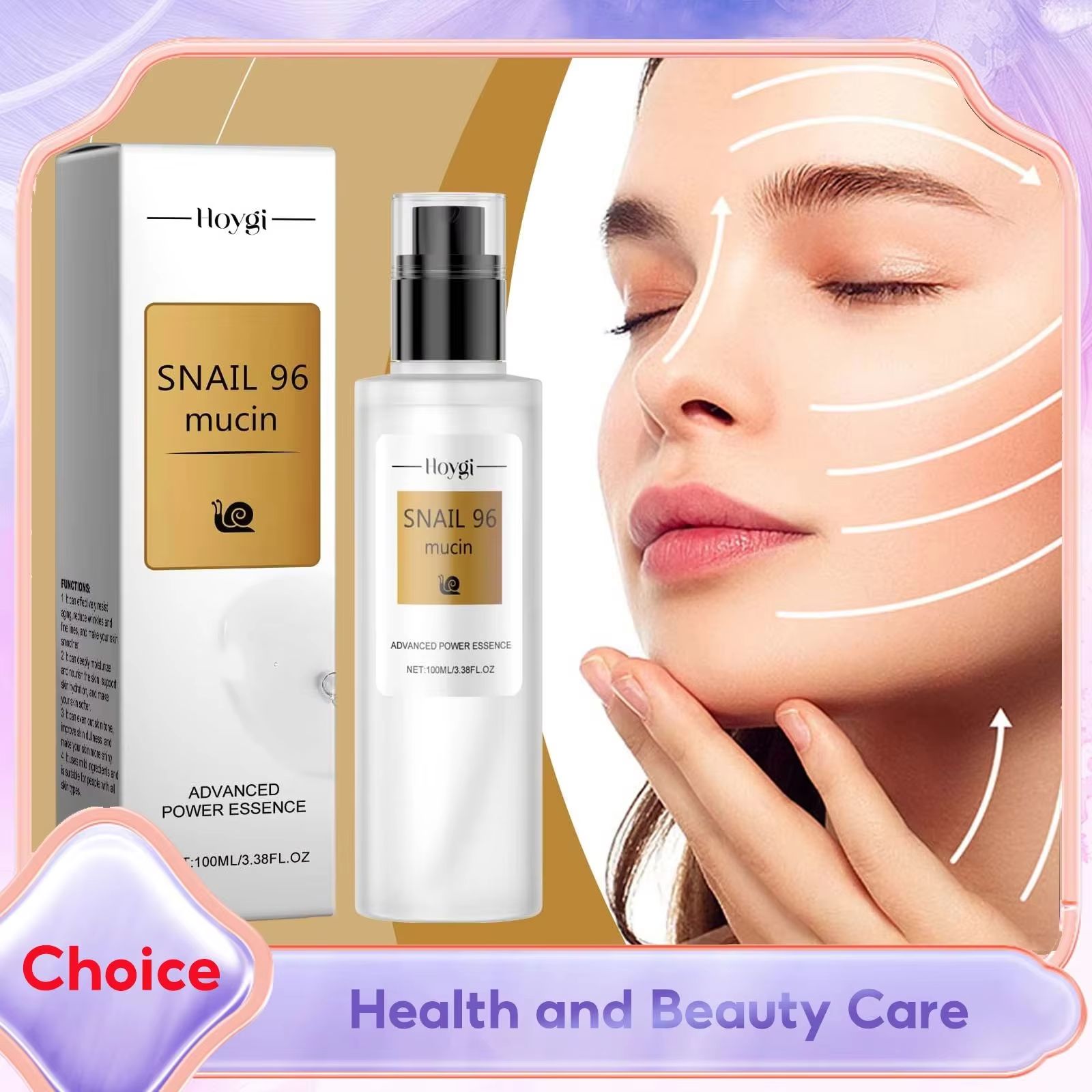Snail Mucin 96 Repair Essence - 달팽이 점액 96% 페이스 세럼 피부