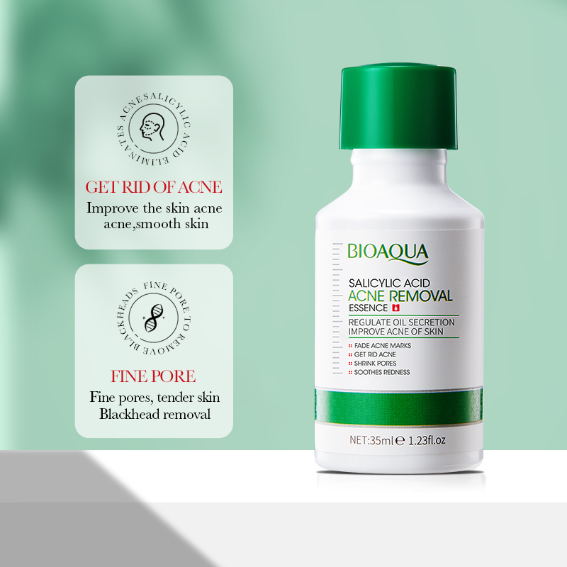 Salicylic Acid Blackhead Remover - 35ml BIOAOUA 살리실산 여드름 제거 에센스