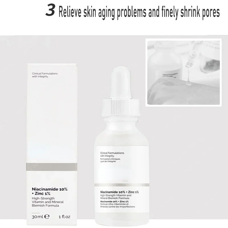 Niacinamide Pore Shrinking Essence - 나이아신아마이드 마그네슘 미백 에센스, 모공 축소,