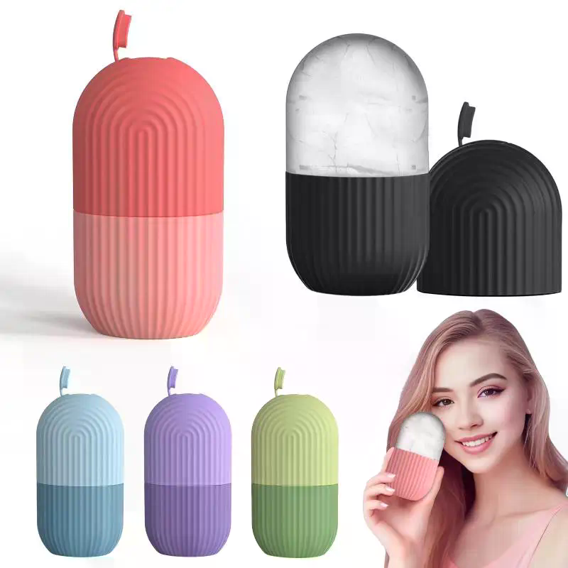 Face Ice Roller Puffiness - 아이스 페이스 롤러 뷰티 마사지 실리콘