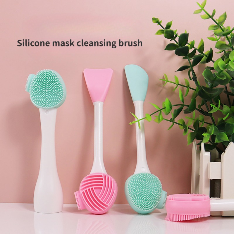 Silicone Face Scrubber Electric - 1PC 다목적 클렌징 브러쉬 페이셜 마스크
