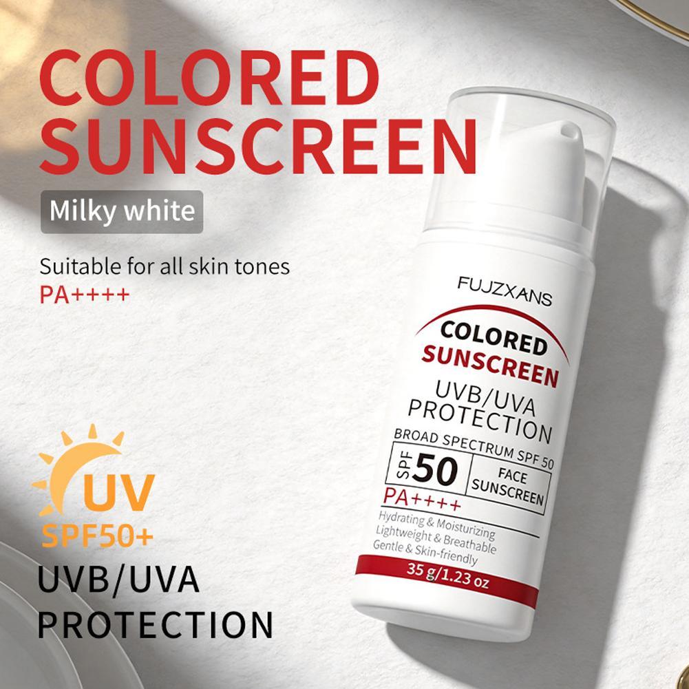 Spf 50 Waterproof Sunscreen - 멀티톤 틴티드 선크림 SPF50 PA++++ 보습