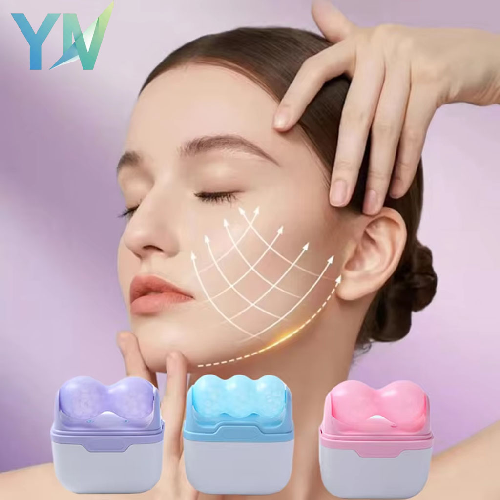 Face Ice Roller Puffiness - 듀얼 헤드 아이스 롤러 얼굴 냉각