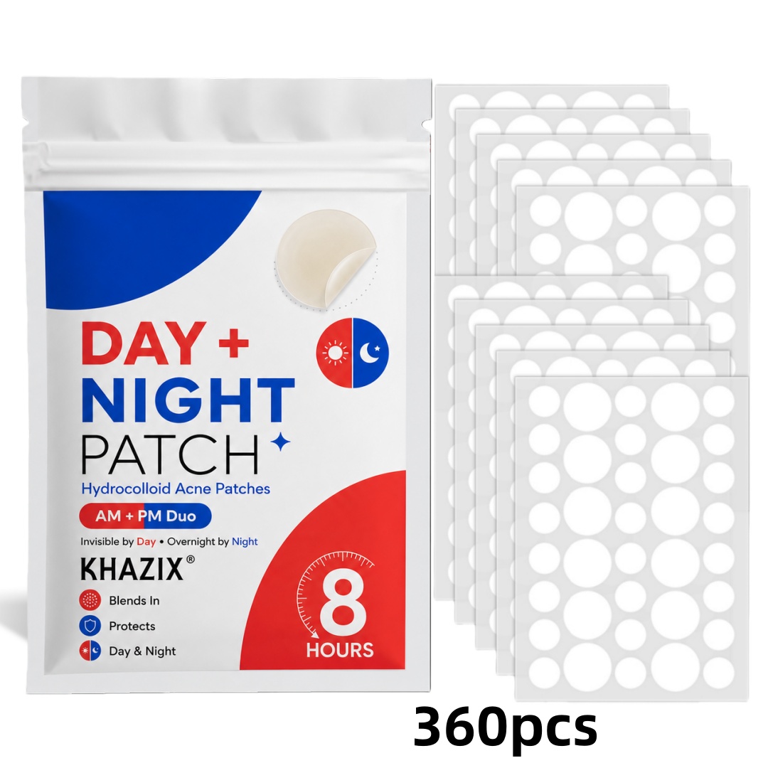 Hydrocolloid Pimple Patch - 360개 여드름 패치 하이드로콜로이드 기술 투명