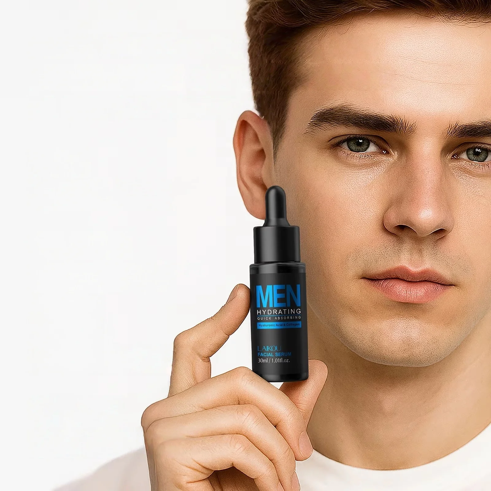 Hyaluronic Acid Facial Serum - 남성용 30ml 페이셜 세럼 수분 공급