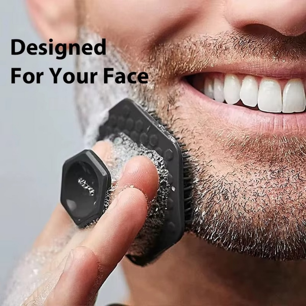 Silicone Face Scrubber Electric - 미니 수동 얼굴 세척 브러쉬 남성용