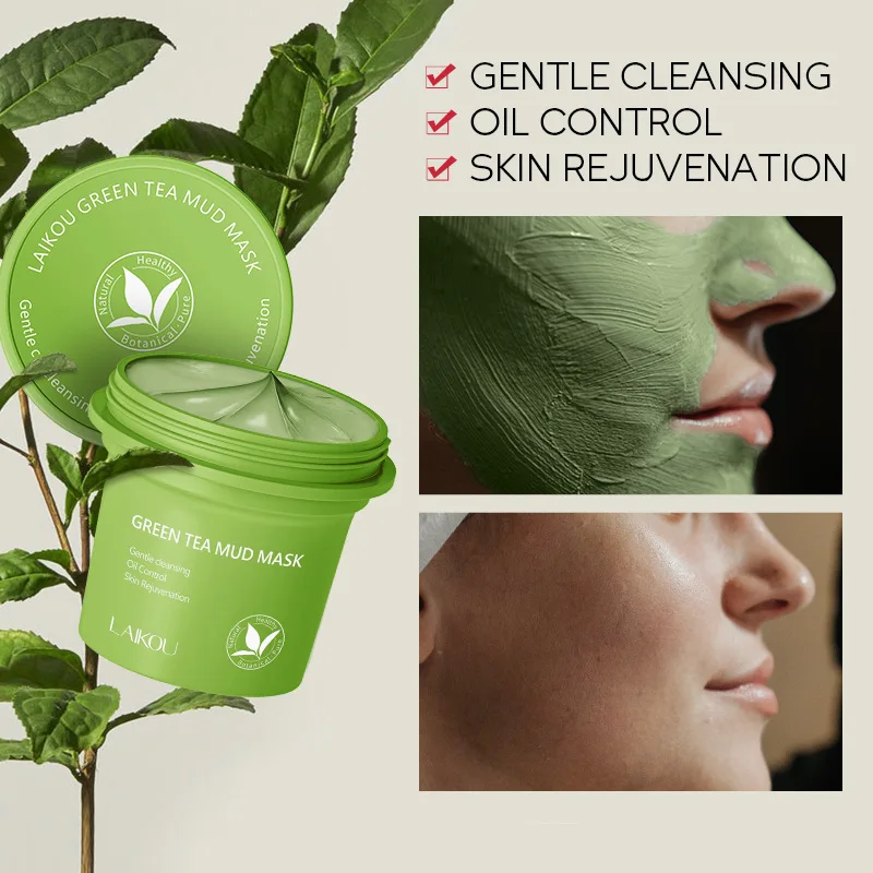 Green Tea Cleansing Clay Mask - 녹차 클레이 마스크 100g 스킨케어 부드러운