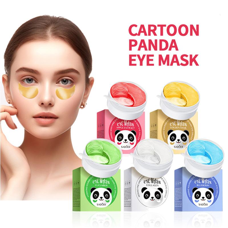 Collagen Under Eye Patches - 60pcs SADOER 크리스탈 콜라겐 아이 마스크