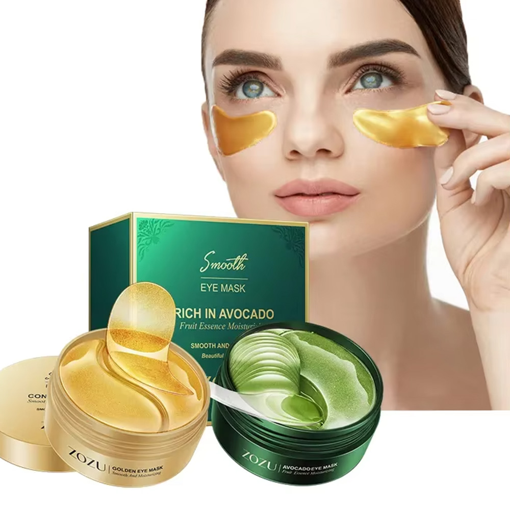 Collagen Under Eye Patches - 24K 골든 아이 젤 패치 아보카도