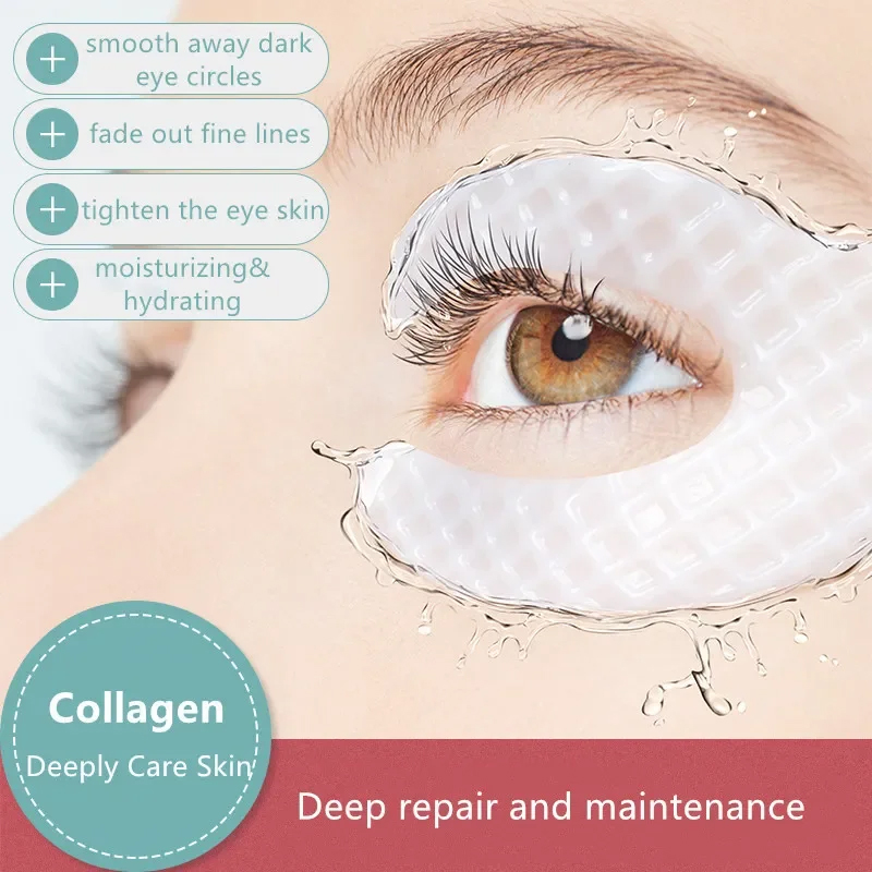 Collagen Under Eye Patches - 주름 제거 아이 패치 탄력 리프팅