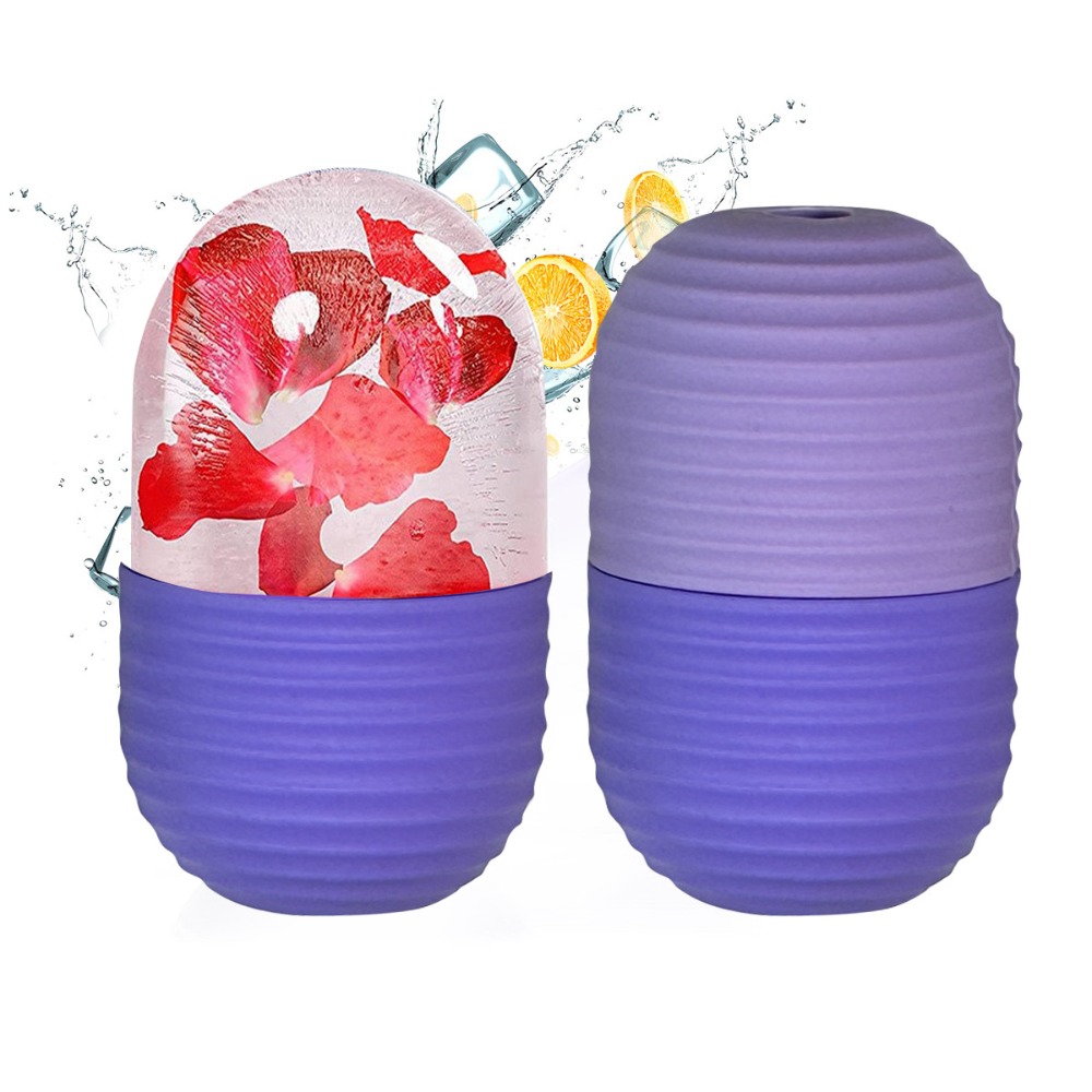 Face Ice Roller Puffiness - 1pc 새로운 실리콘 아이스 롤러 페이스