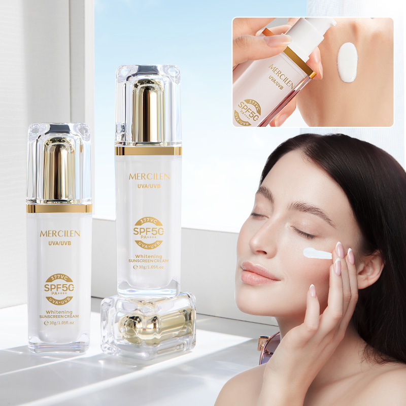 Spf 50 Waterproof Sunscreen - 메르실렌 페이셜 앤 바디 선스크린 30g,