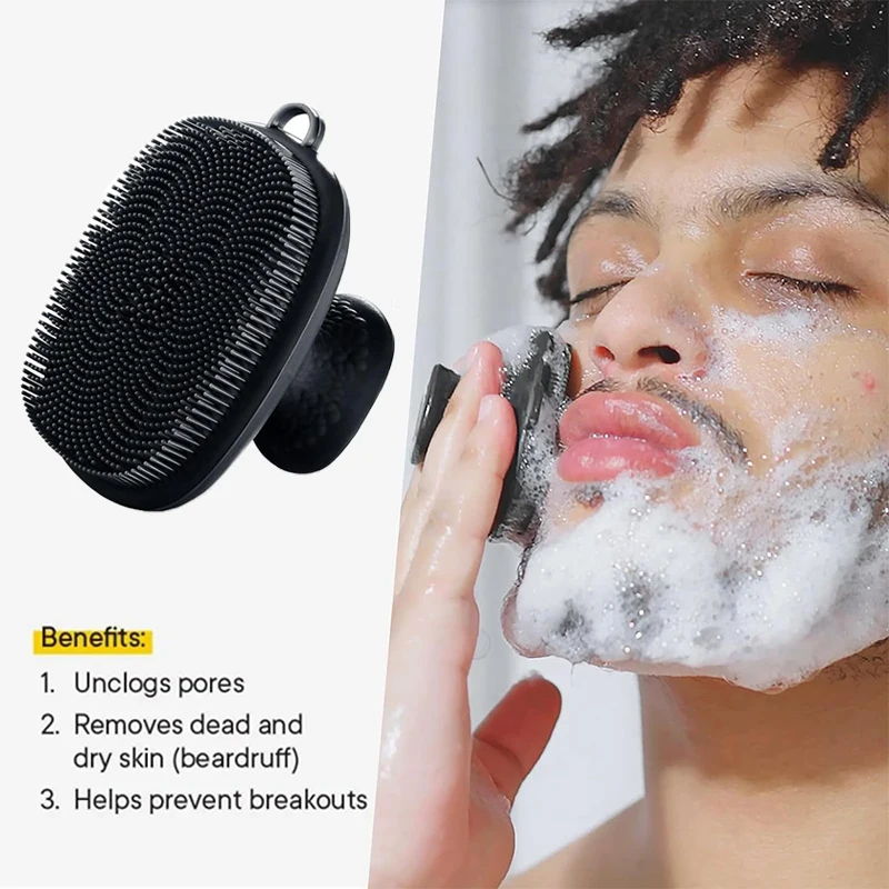 Silicone Face Scrubber Electric - 남녀 공용 실리콘 페이스 스크러버 얼굴