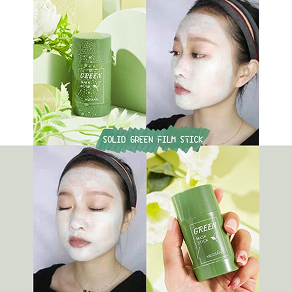 Green Tea Cleansing Clay Mask - 녹차 마스크 스틱 딥 클렌징 모공