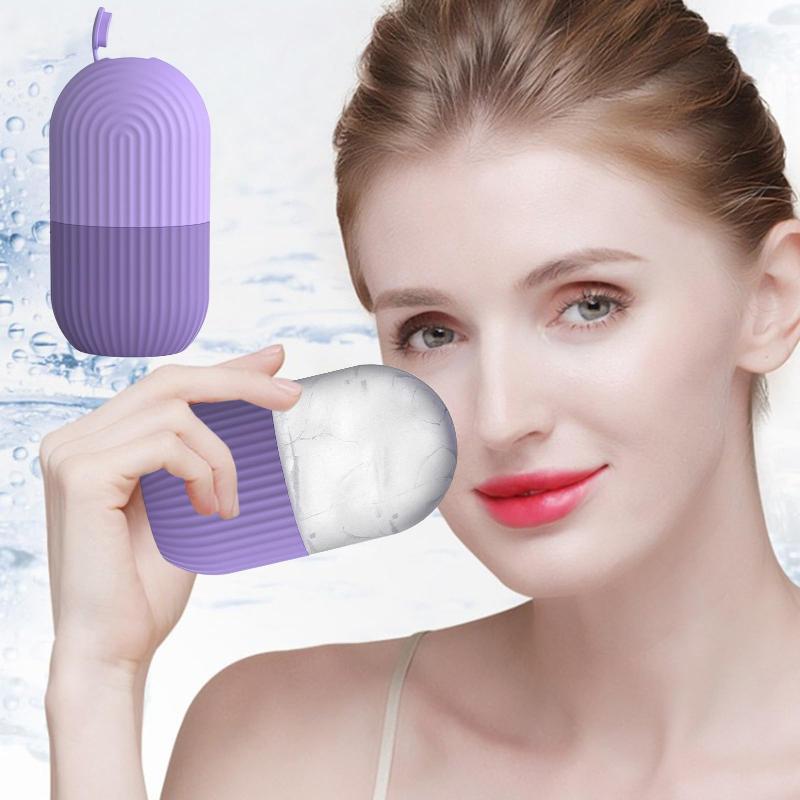 Face Ice Roller Puffiness - 아이스 페이스 롤러 아이스 큐브 뷰티
