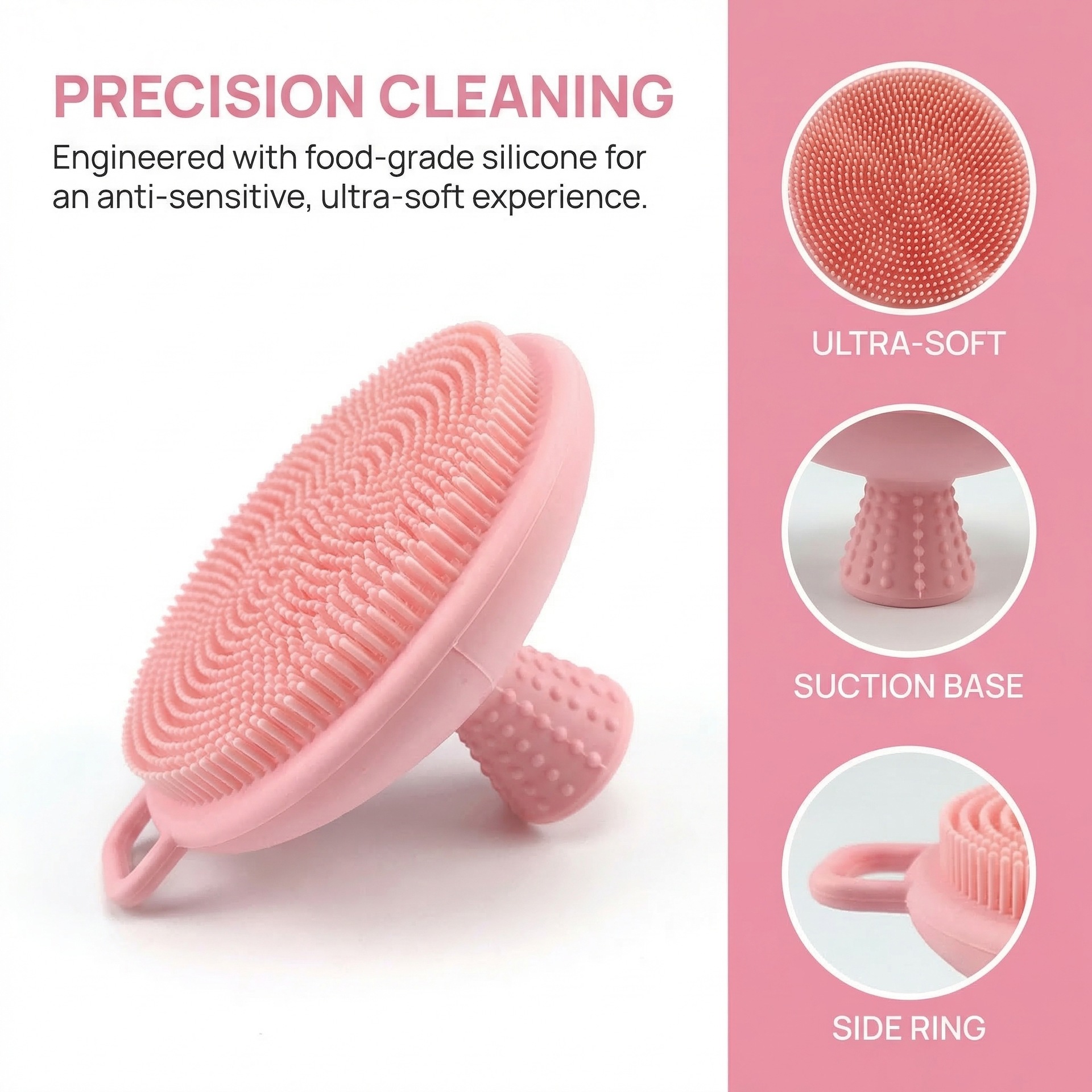 Silicone Face Scrubber Electric - 실리콘 스크러버 세안 브러쉬 모공 클리너