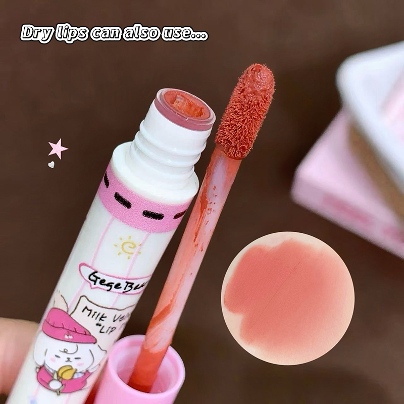 게게베어 6종 벨벳 립 머드 세트, 소프트 매트 무스  - Matte Velvet Lip Tint Long Lasting 리뷰 및 가격