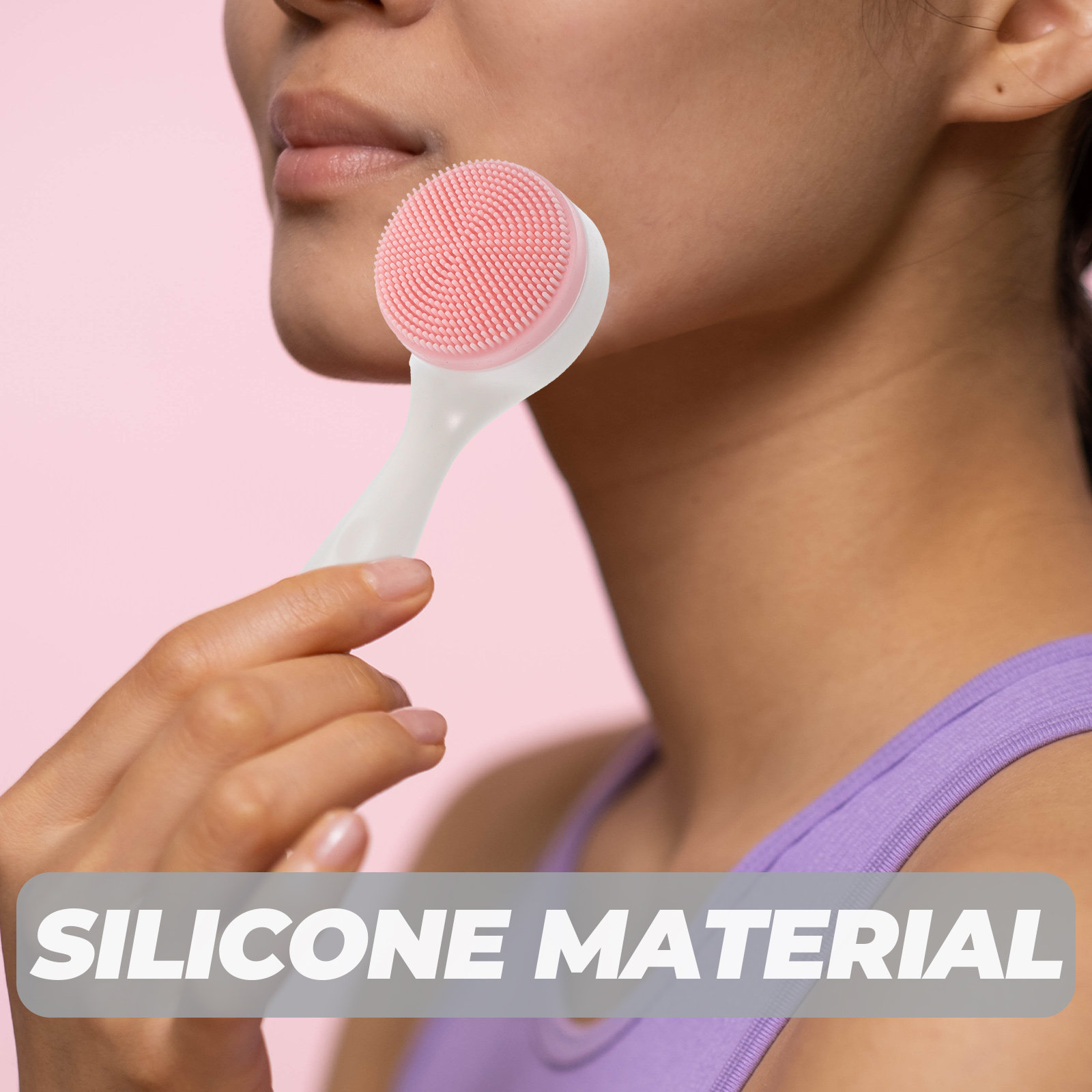 2Pcs 페이셜 브러쉬 실리콘 페이스 클리닝 브러쉬 여 - Silicone Face Scrubber Electric 리뷰 및 가격