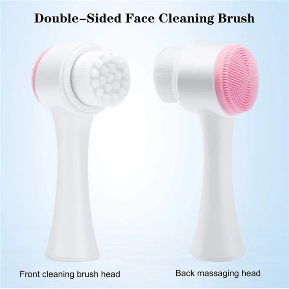 3D 양면 실리콘 페이셜 클렌징 브러시 부드러운 브러시 - Silicone Face Scrubber Electric 리뷰 및 가격