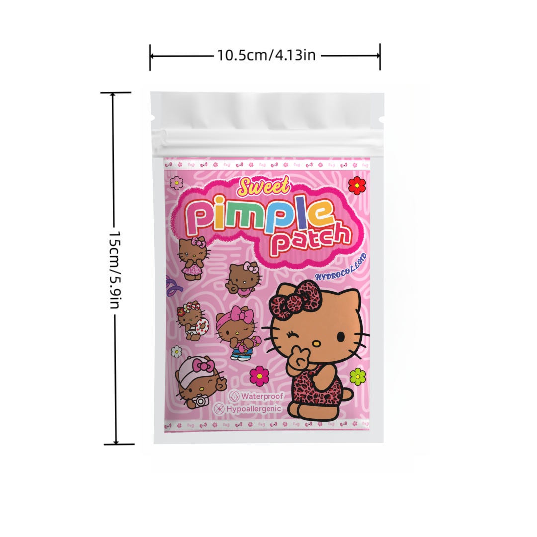100개입 헬로키티 여드름 패치, 얼굴 여드름 패치,  - Hydrocolloid Pimple Patch 리뷰 및 가격