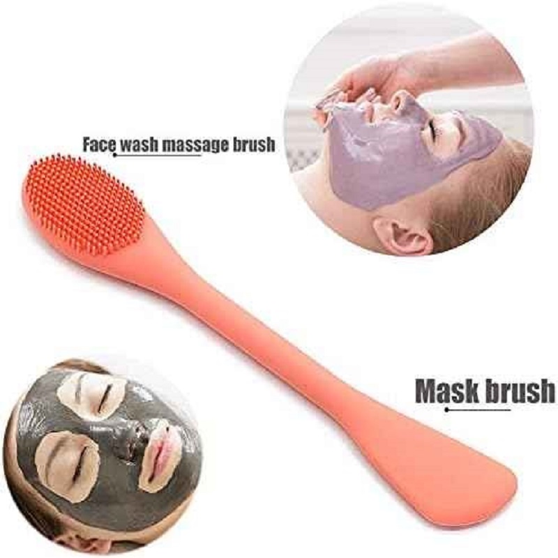 1개입 더블 헤드 실리콘 얼굴 클렌징 스크러버 브러시  - Silicone Face Scrubber Electric 리뷰 및 가격