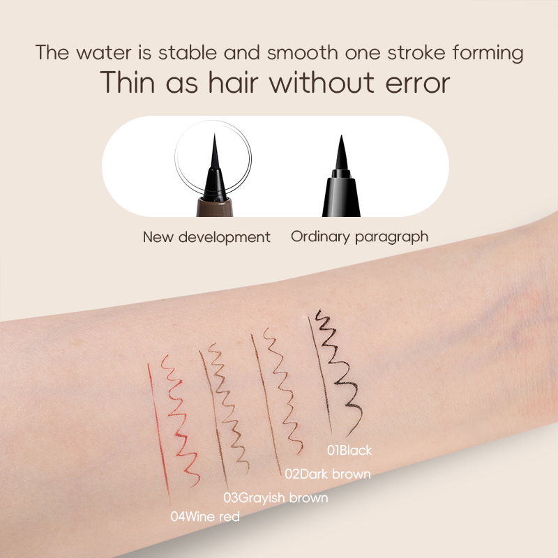 부드러운 매우 정밀한 아이 라이너 펜 오래 빠른 건조  - Waterproof Liquid Eyeliner Pen 리뷰 및 가격