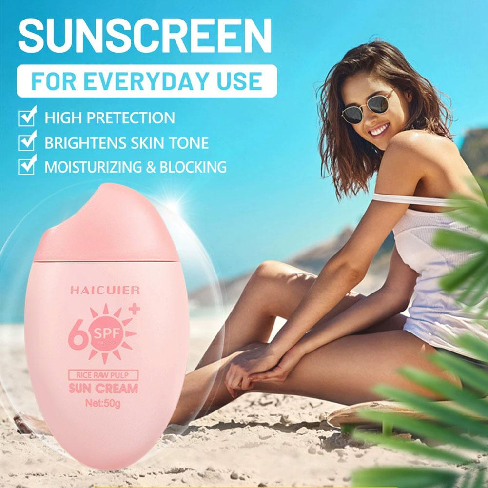 SPF50+ 썬스크린 라이스 원료 펄프 보습 방수 자외 - Spf 50 Waterproof Sunscreen 리뷰 및 가격