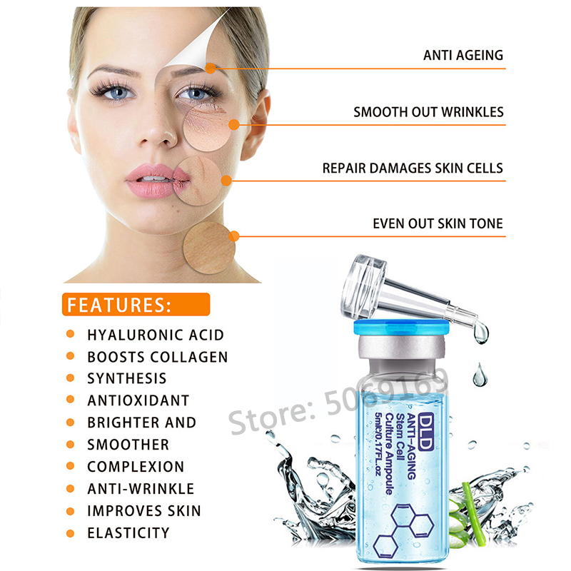 한국 5ml 히알루론산 세럼 앰플 스타터 키트 비타민  - Hyaluronic Acid Facial Serum 리뷰 및 가격