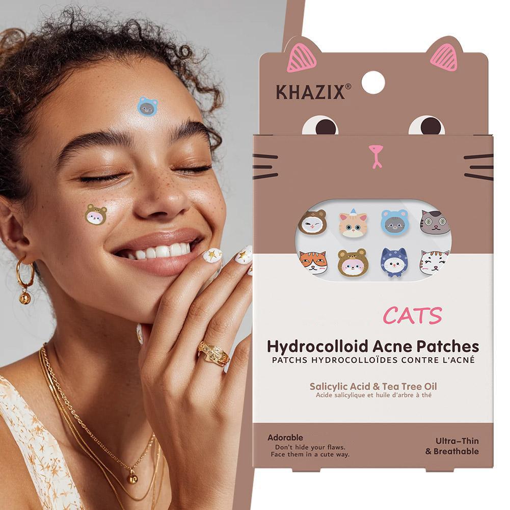 100/200/300PCS 귀여운 고양이 모양의 여드름 - Skincare 리뷰 및 가격