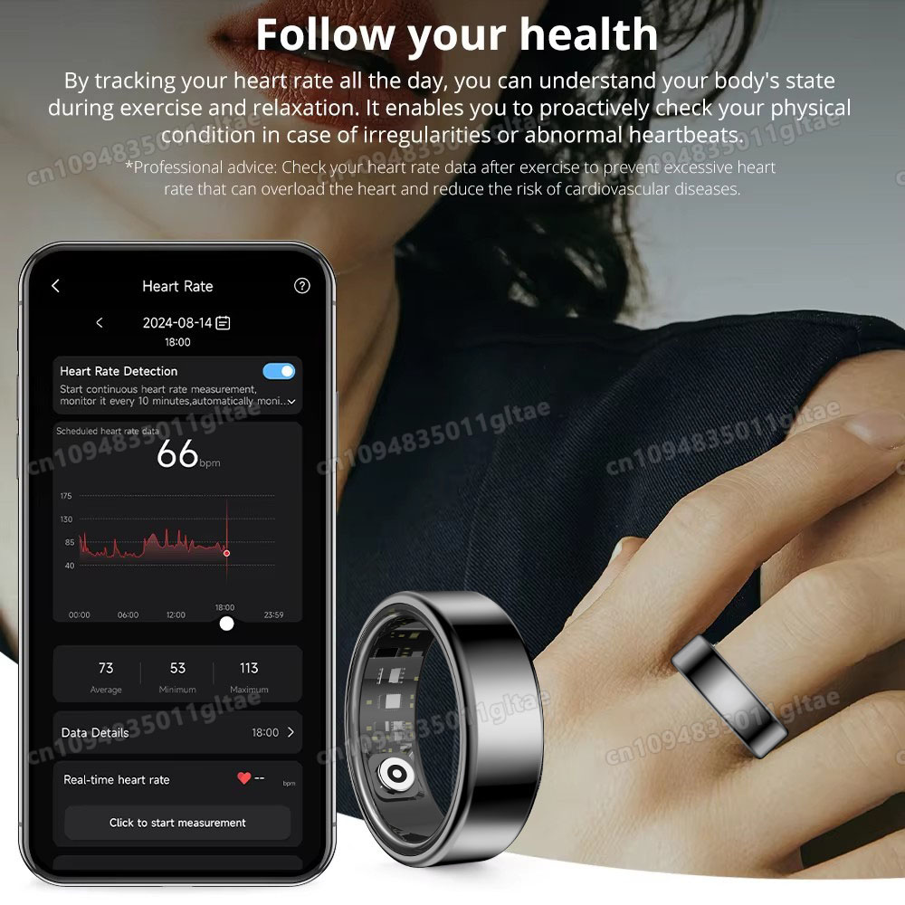 R10 스마트 링 충전 케이스 포함 남녀 혈압 건강 수 - Health Monitors 리뷰 및 가격