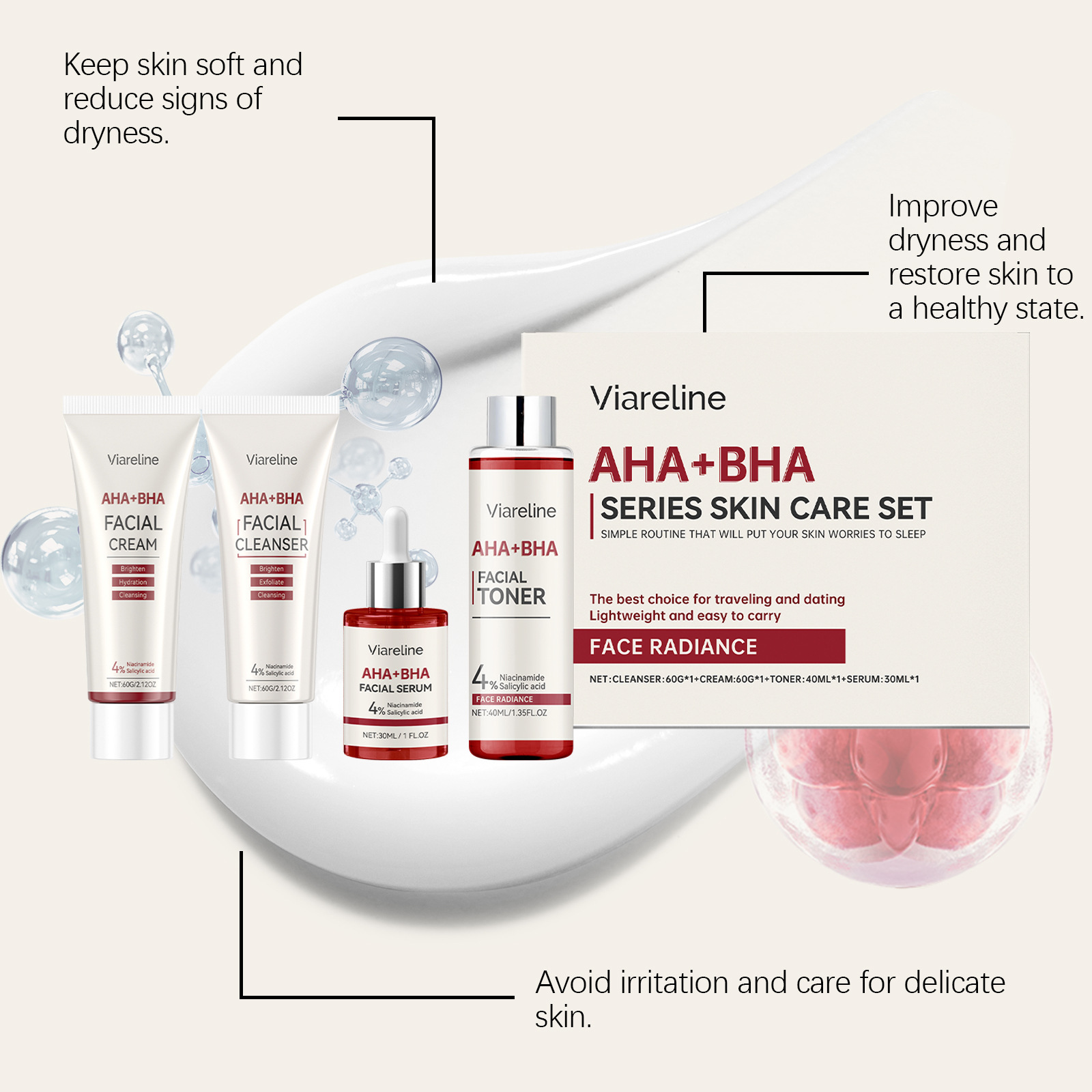 살리실산 AHA BHA 시리즈 스킨케어 키트 페이셜 클 - Salicylic Acid Blackhead Remover 리뷰 및 가격