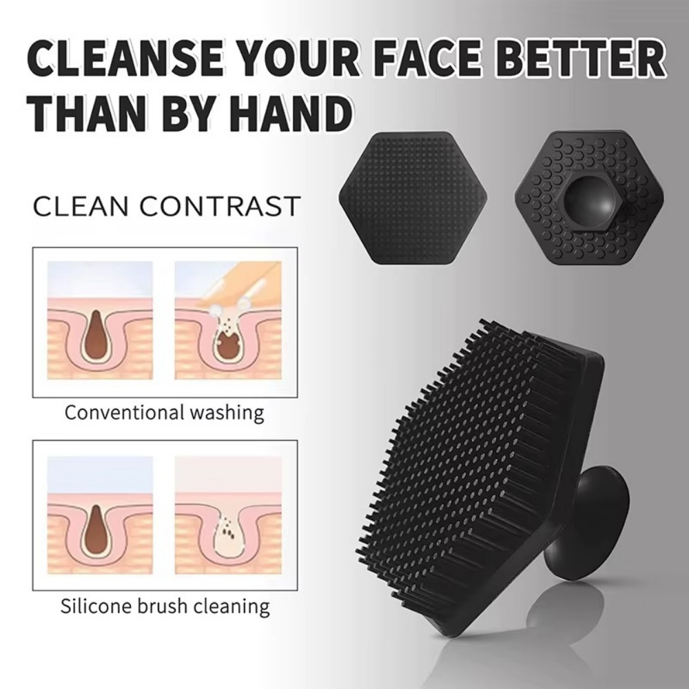 미니 수동 얼굴 세척 브러쉬 남성용 실리콘 페이스 스크 - Silicone Face Scrubber Electric 리뷰 및 가격