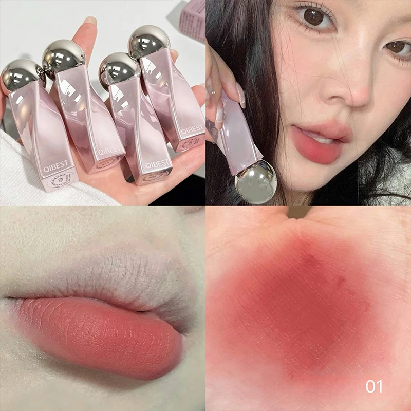QIBEST 벨벳 누드 립 머드 내추럴 메이크업 오랫동 - Matte Velvet Lip Tint Long Lasting 리뷰 및 가격