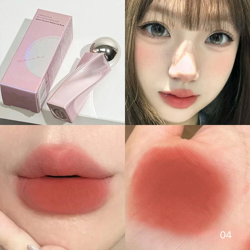 QIBEST 벨벳 누드 립 머드 내추럴 메이크업 오랫동 - Matte Velvet Lip Tint Long Lasting 리뷰 및 가격
