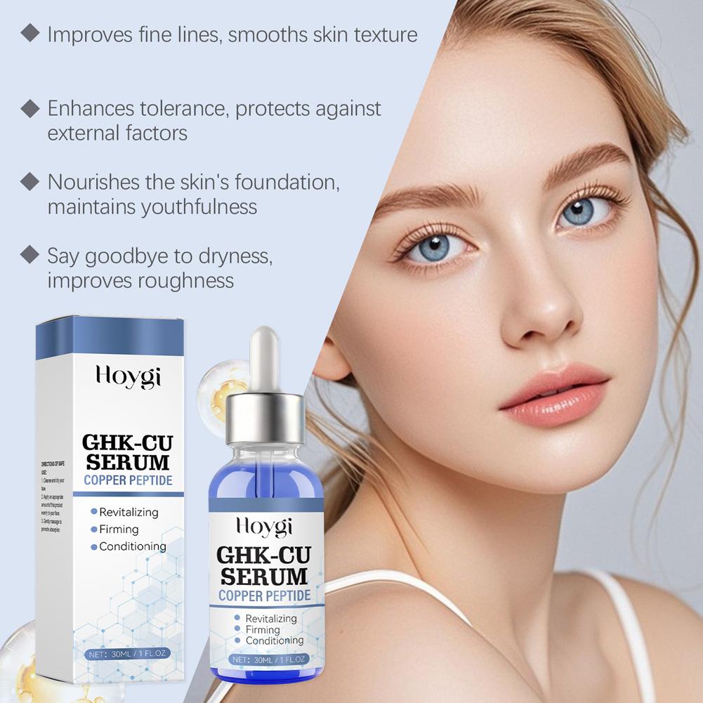 GHK-Cu 구리 펩타이드 세럼 페이스 퍼밍 리프팅 잔 - Hyaluronic Acid Facial Serum 리뷰 및 가격