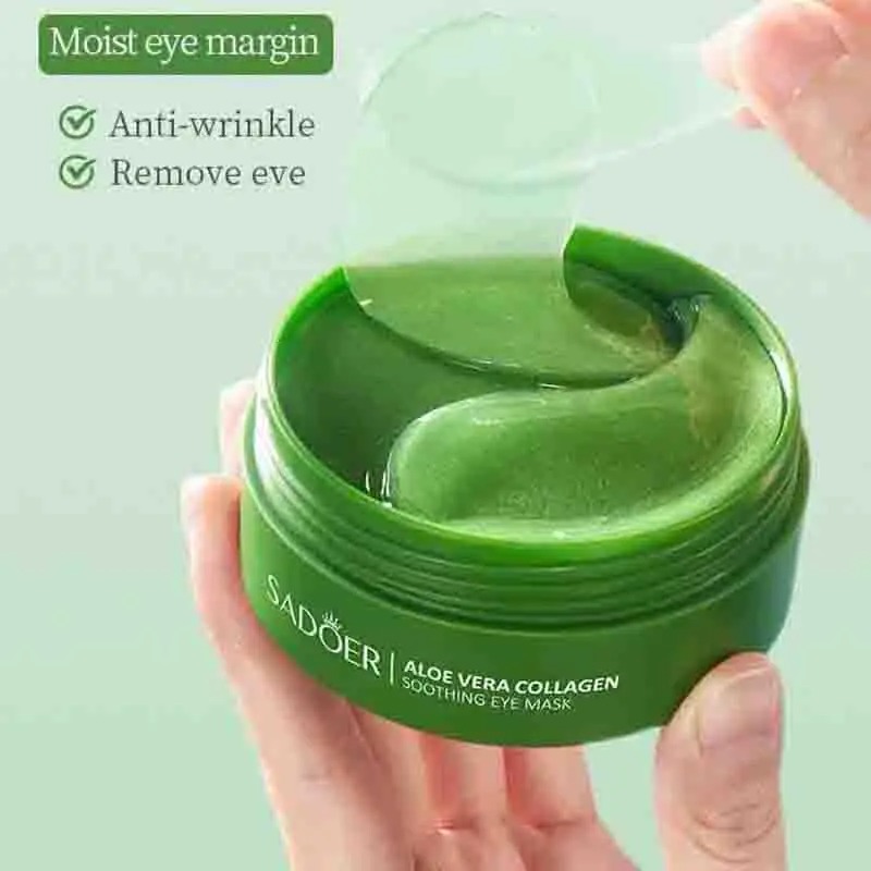 알로에 베라 콜라겐 아이 마스크, 다크 서클 방지 눈  - Collagen Under Eye Patches 리뷰 및 가격