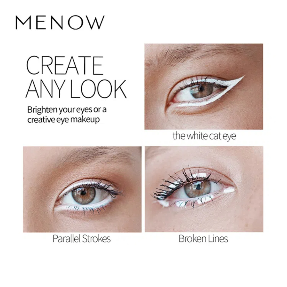 12pcs 화이트 아이 라이너 메이크업 부드럽고 착용하 - Waterproof Liquid Eyeliner Pen 리뷰 및 가격