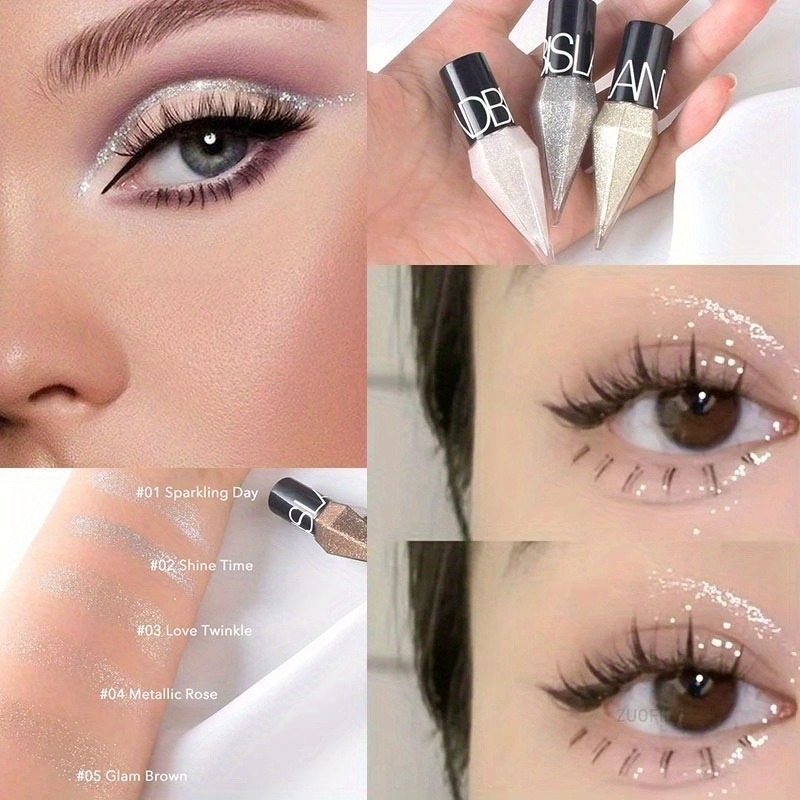 진주 빛 글리터 다이아몬드 리퀴드 아이 라이너 쉬머 실 - Waterproof Liquid Eyeliner Pen 리뷰 및 가격