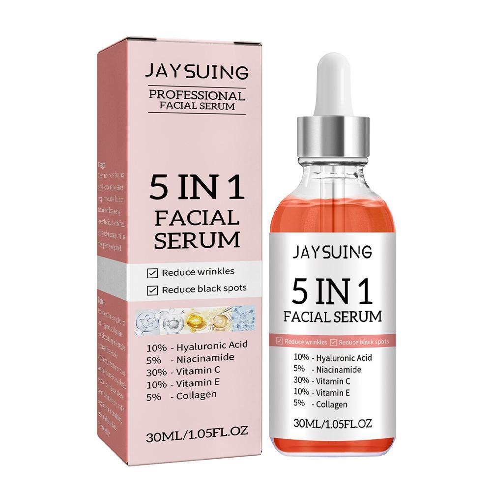 5-in-1 비타민 C & 히알루론산 페이스 세럼, 탄 - Niacinamide Pore Shrinking Essence 리뷰 및 가격