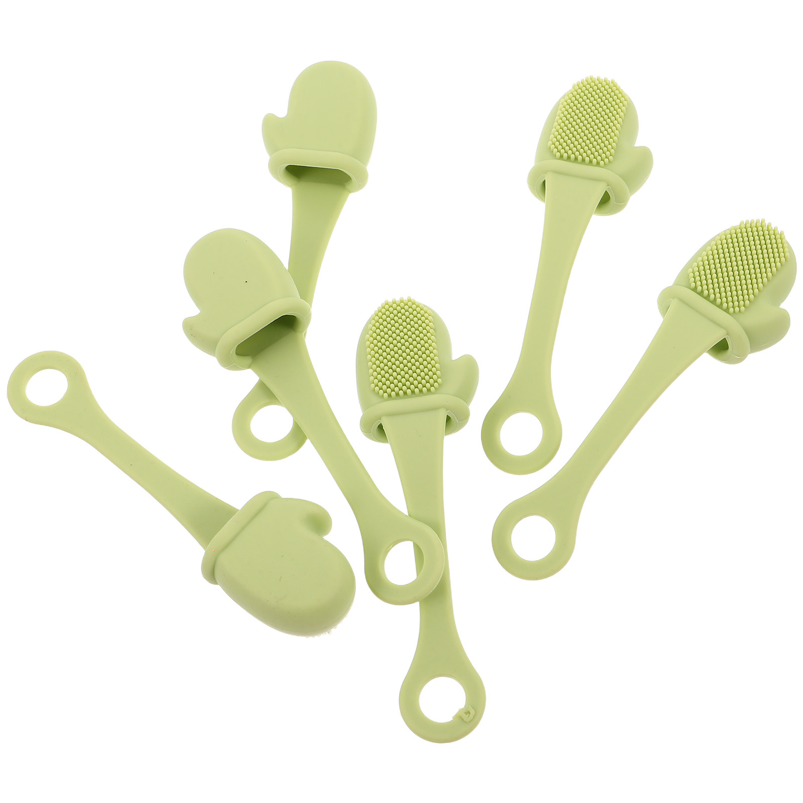 6Pcs 페이셜 실리콘 클렌징 브러쉬 수동 딥 포어 클 - Silicone Face Scrubber Electric 리뷰 및 가격