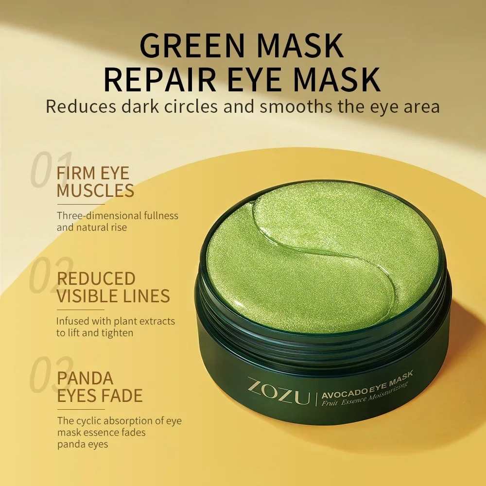 24K 골든 아이 젤 패치 아보카도 콜라겐 아이 마스크 - Collagen Under Eye Patches 리뷰 및 가격
