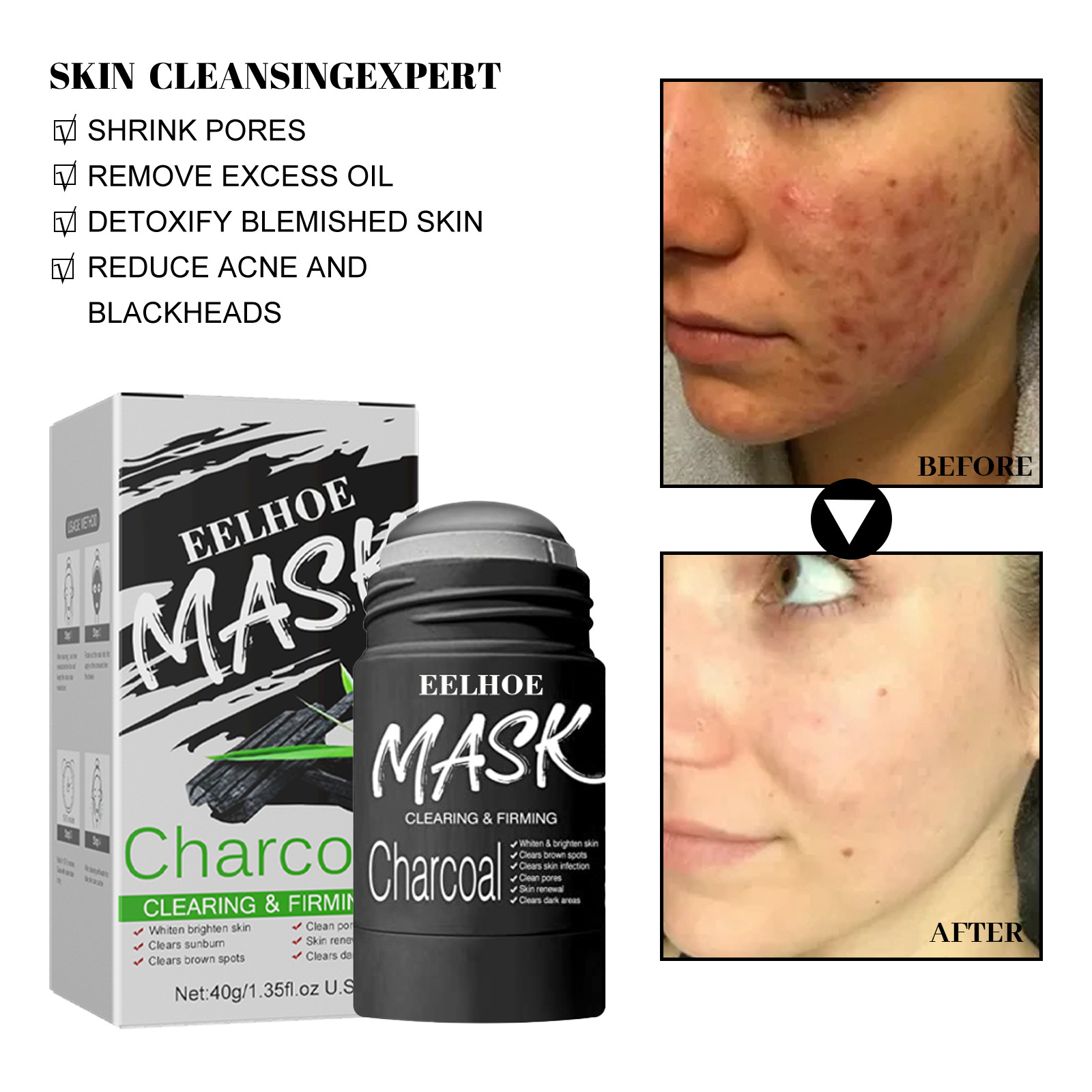 클레이 페이스 마스크 스틱 페이셜 스킨케어 머스크 말차 - Green Tea Cleansing Clay Mask 리뷰 및 가격