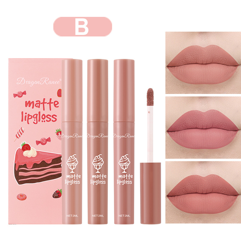 3개/세트 벨벳 매트 누드 리퀴드 립스틱 롱래스팅 워터 - Matte Velvet Lip Tint Long Lasting 리뷰 및 가격