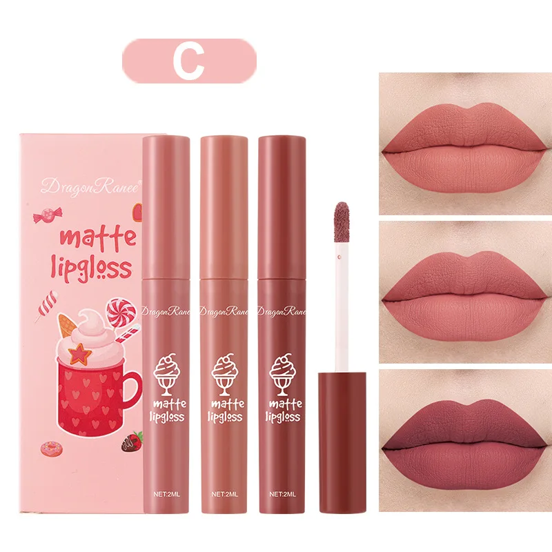 3개/세트 벨벳 매트 누드 리퀴드 립스틱 롱래스팅 워터 - Matte Velvet Lip Tint Long Lasting 리뷰 및 가격