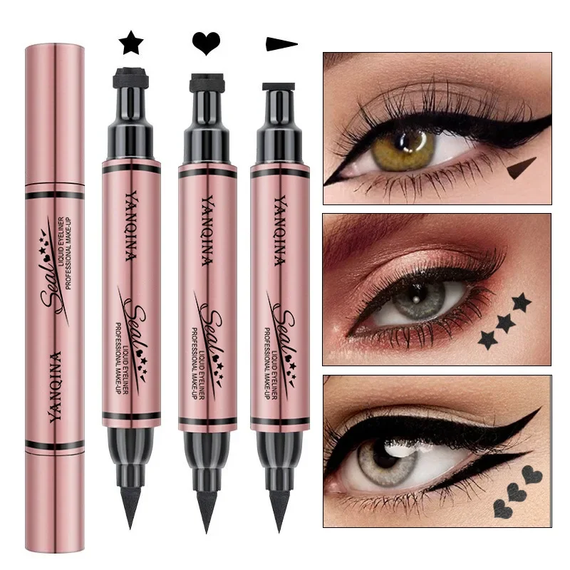 아이라이너 스탬프 씰 펜 오랫동안 지속되는 방수 속건성 - Waterproof Liquid Eyeliner Pen 리뷰 및 가격