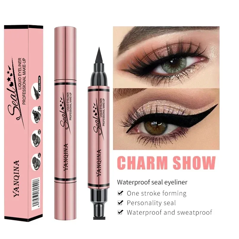 아이라이너 스탬프 씰 펜 오랫동안 지속되는 방수 속건성 - Waterproof Liquid Eyeliner Pen 리뷰 및 가격