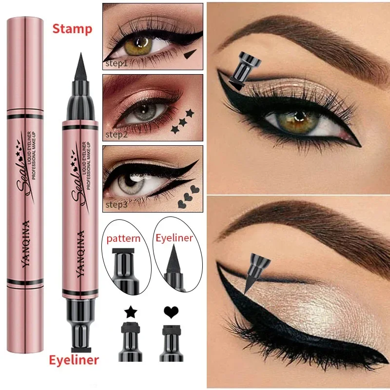 아이라이너 스탬프 씰 펜 오랫동안 지속되는 방수 속건성 - Waterproof Liquid Eyeliner Pen 리뷰 및 가격