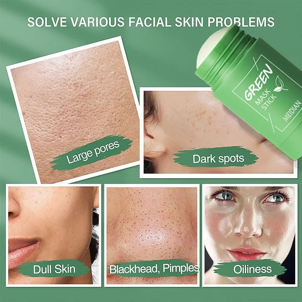 녹차 마스크 스틱 블랙헤드 제거 딥 클렌징 클렌징, 클 - Green Tea Cleansing Clay Mask 리뷰 및 가격